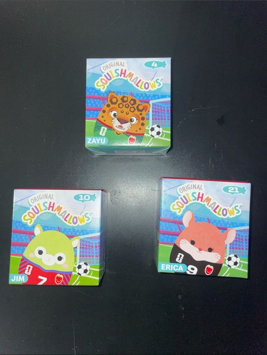 Squishmallows Other - Squishmallows McDonald’s FIFA Lot of 3